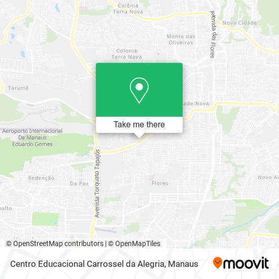 Centro Educacional Carrossel da Alegria map