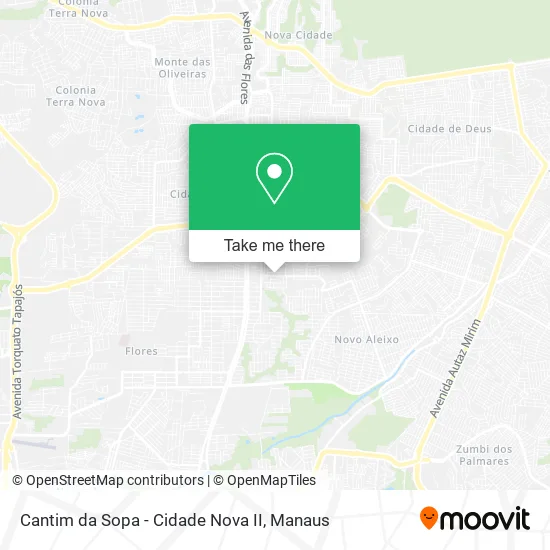 Cantim da Sopa - Cidade Nova II map