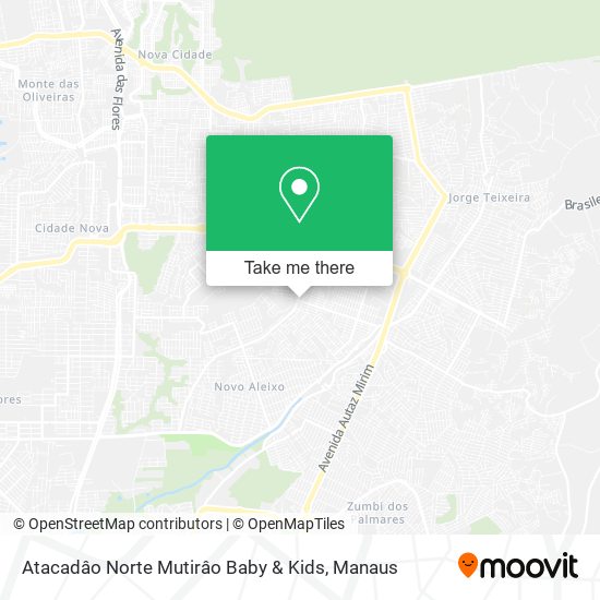 Atacadâo Norte Mutirâo Baby & Kids map