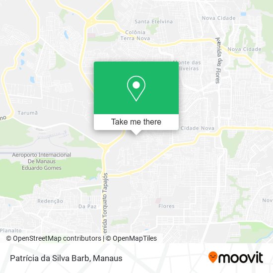 Patrícia da Silva Barb map
