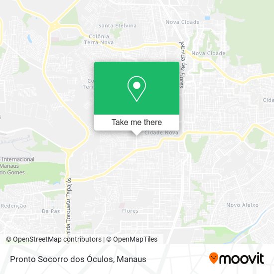 Pronto Socorro dos Óculos map