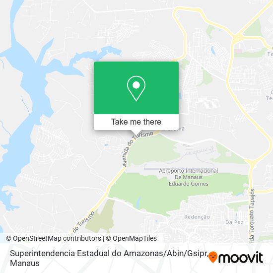 Superintendencia Estadual do Amazonas / Abin / Gsipr map