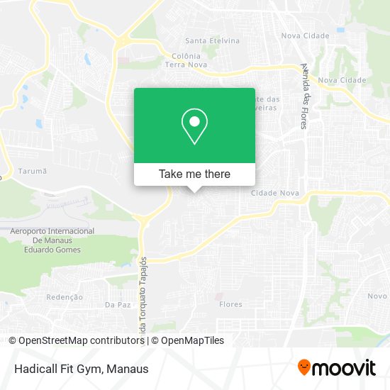 Hadicall Fit Gym map