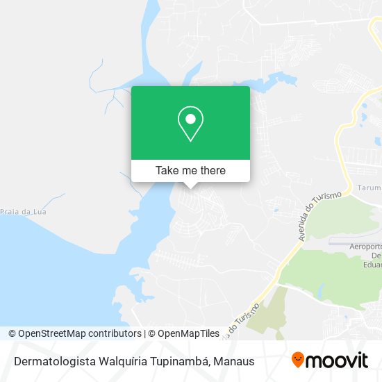 Dermatologista Walquíria Tupinambá map