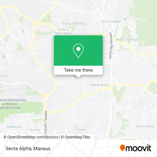 Secte Alpha map