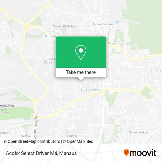 Acqio*Select Driver Má map