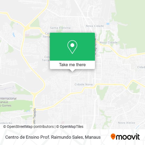 Centro de Ensino Prof. Raimundo Sales map