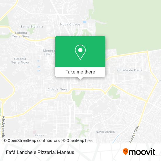 Fafá Lanche e Pizzaria map