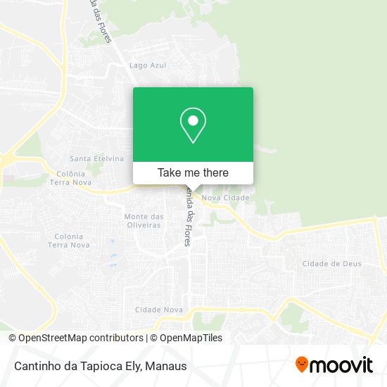 Cantinho da Tapioca Ely map