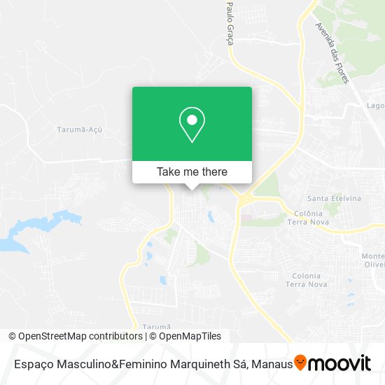 Espaço Masculino&Feminino Marquineth Sá map