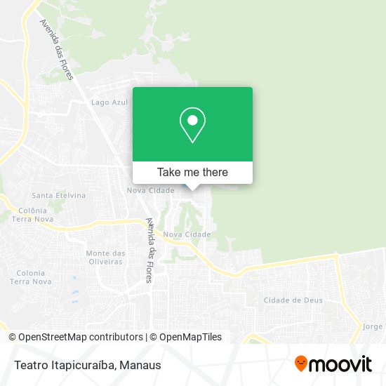Teatro Itapicuraíba map