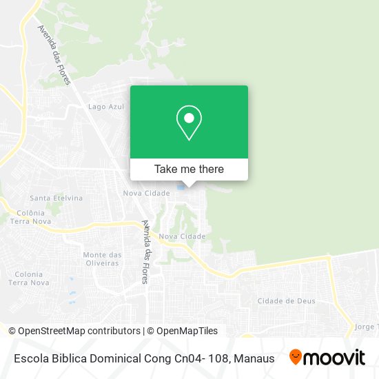 Escola Biblica Dominical Cong Cn04- 108 map
