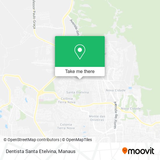 Dentista Santa Etelvina map