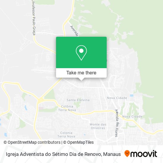 Igreja Adventista do Sétimo Dia de Renovo map