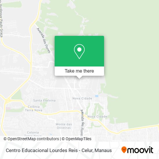 Centro Educacional Lourdes Reis - Celur map