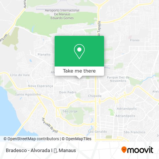 Bradesco - Alvorada I 🏦 map