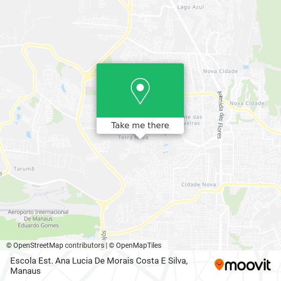 Escola Est. Ana Lucia De Morais Costa E Silva map