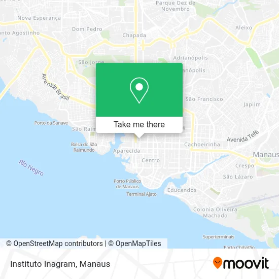 Instituto Inagram map