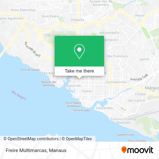 Freire Multimarcas map