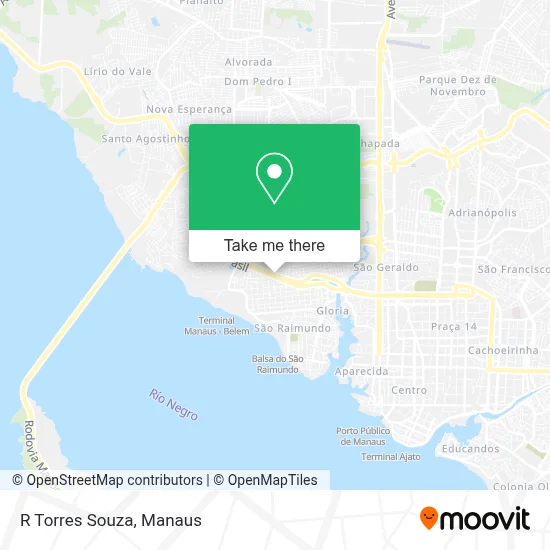 R Torres Souza map