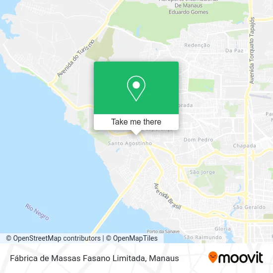 Fábrica de Massas Fasano Limitada map