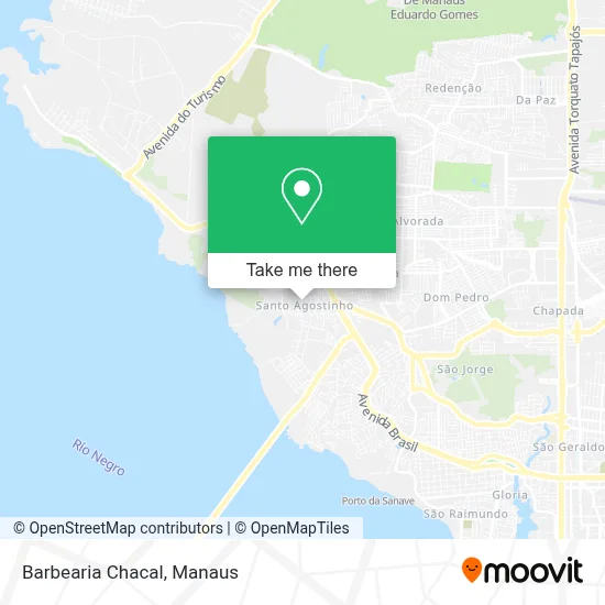 Barbearia Chacal map