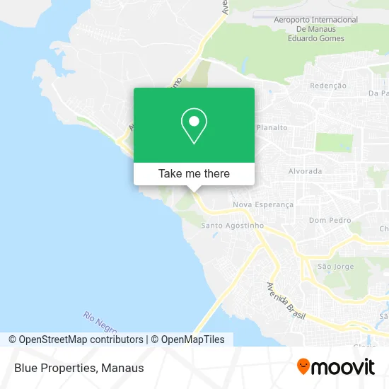 Blue Properties map