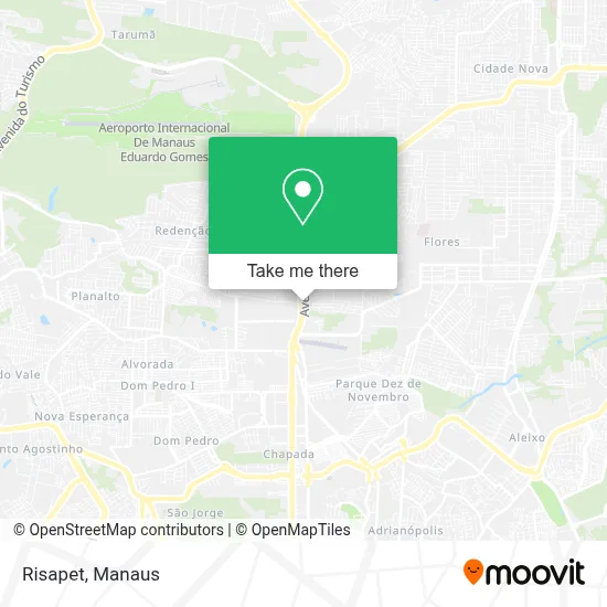 Risapet map