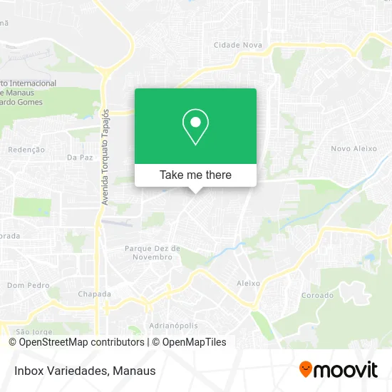 Inbox Variedades map