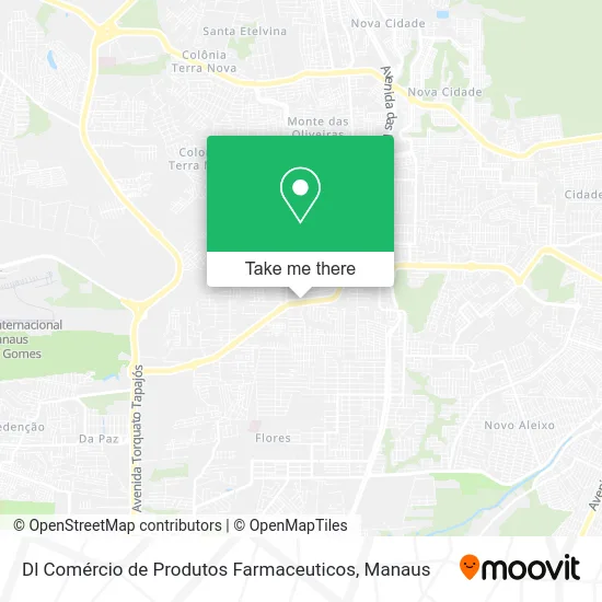Dl Comércio de Produtos Farmaceuticos map