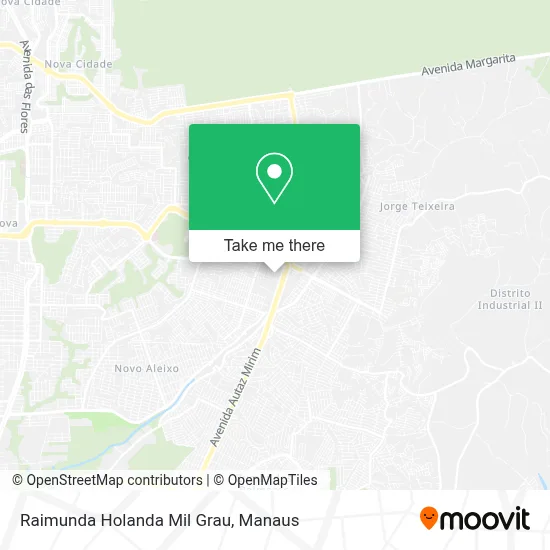 Raimunda Holanda Mil Grau map