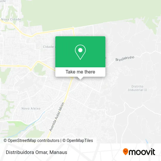 Distribuidora Omar map