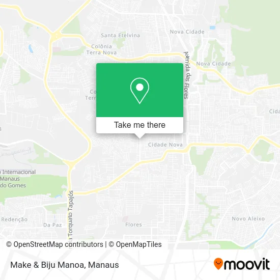 Make & Biju Manoa map