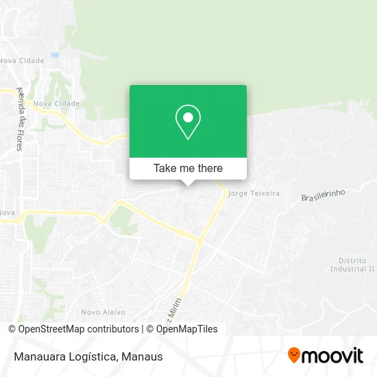 Manauara Logística map