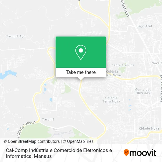 Cal-Comp Indústria e Comercio de Eletronicos e Informatica map