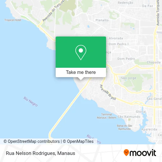 Rua Nelson Rodrigues map