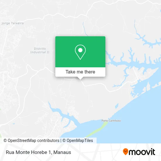 Rua Monte Horebe 1 map