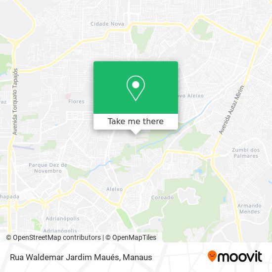 Rua Waldemar Jardim Maués map