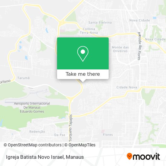 Igreja Batista Novo Israel map