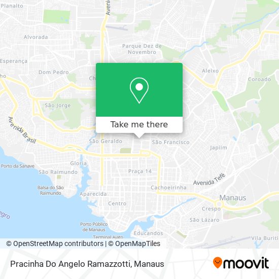 Pracinha Do Angelo Ramazzotti map