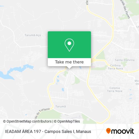 IEADAM ÁREA 197 - Campos Sales I map