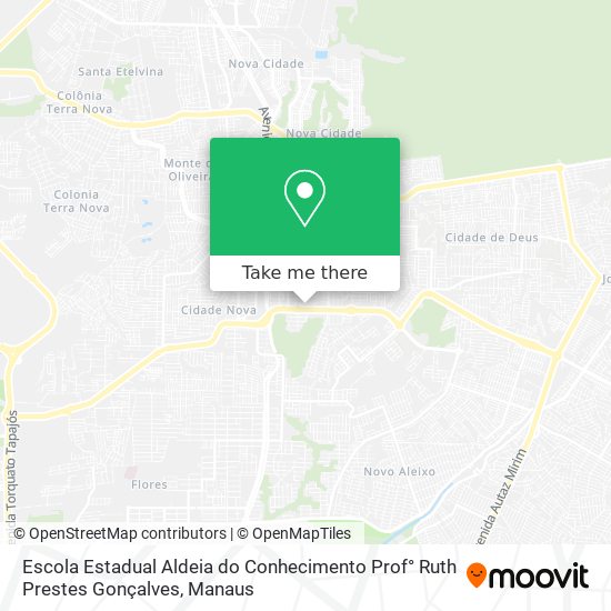 Escola Estadual Aldeia do Conhecimento Prof° Ruth Prestes Gonçalves map