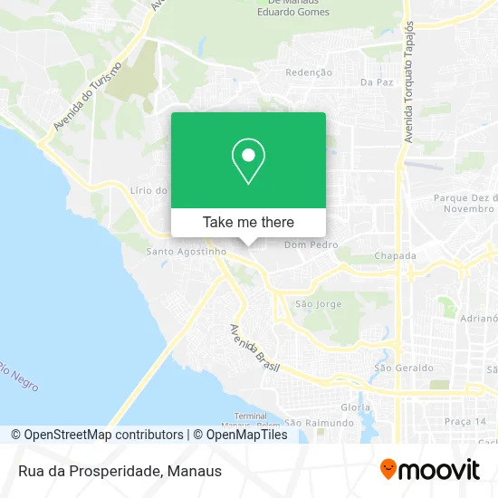 Rua da Prosperidade map