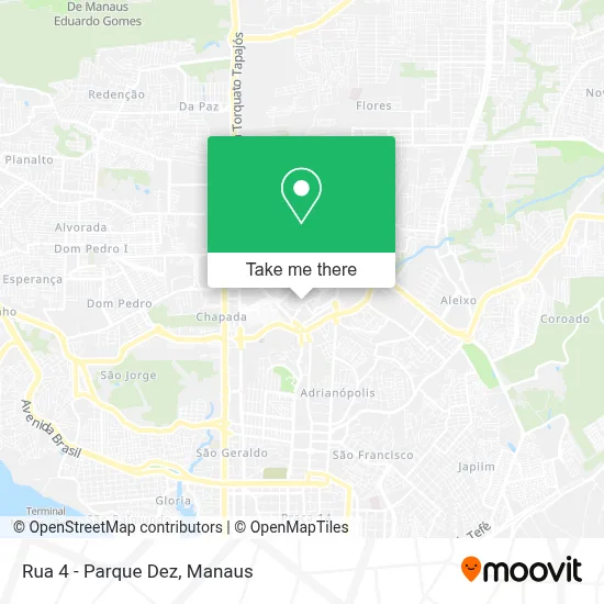 Rua 4 - Parque Dez map