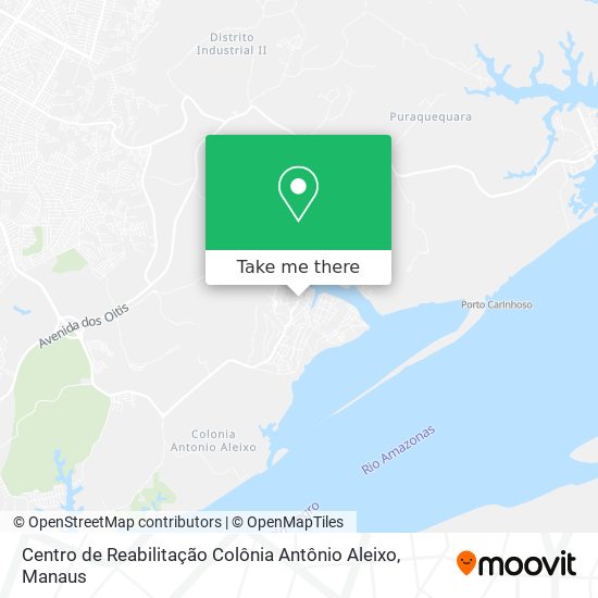Centro de Reabilitação Colônia Antônio Aleixo map