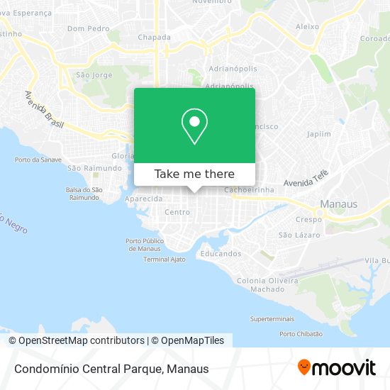 Condomínio  Central Parque map