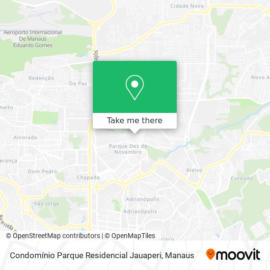 Condomínio Parque Residencial Jauaperi map