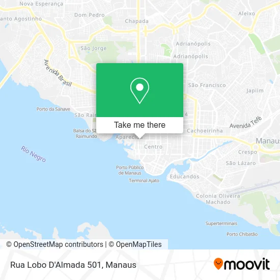 Rua Lobo D'Almada 501 map