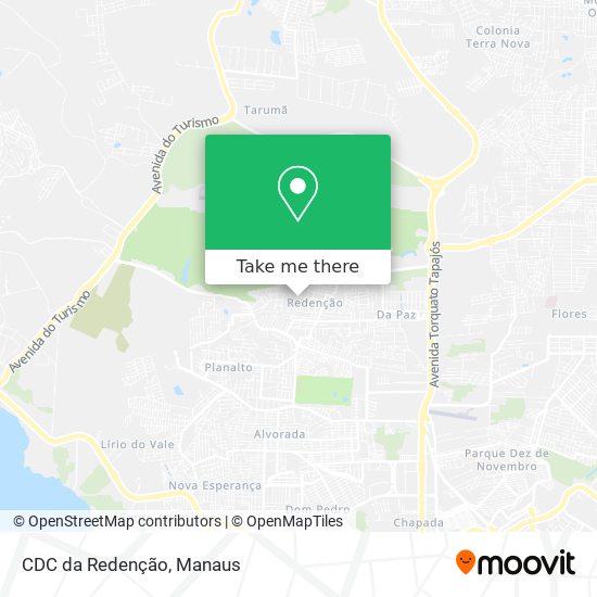 CDC da Redenção map