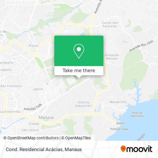 Mapa Cond. Residencial Acácias